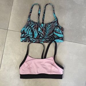 Bundle of two Lululemon sports bras! EUC